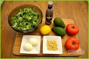 Салат с авокадо и помидорами - фото шаг 1
