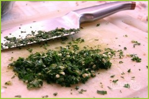 Салат из запеченного перца - фото шаг 4