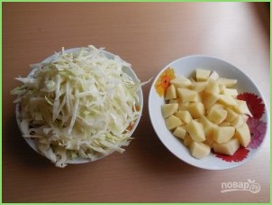 Борщ с фасолью и мясом - фото шаг 8