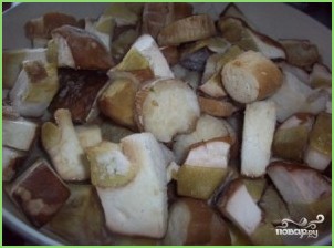 Грибной крем-суп из замороженных грибов - фото шаг 1