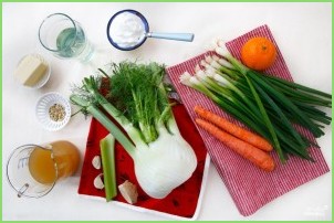Морковный суп-пюре с фенхелем - фото шаг 2