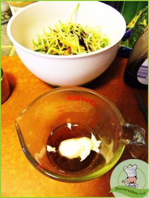 Салат из свежей брокколи - фото шаг 4