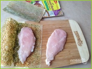Салат с курицей, брокколи и моцареллой - фото шаг 3