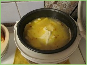 Сырный суп-пюре в мультиварке - фото шаг 9