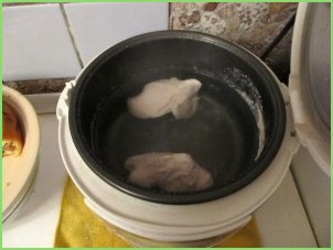 Сырный суп-пюре в мультиварке - фото шаг 2