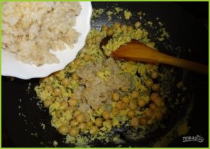 Бурый рис на сковороде - фото шаг 10
