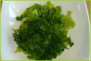 Огуречный салат с семечками - фото шаг 3