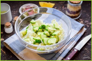 Салат из китайской капусты - фото шаг 3