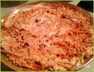 Салат с корейской морковью и мясом - фото шаг 3
