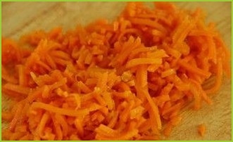 Салат с корейской морковкой и ветчиной - фото шаг 3