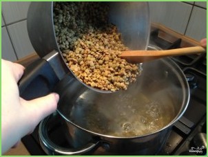 Суп-пюре из чечевицы зеленой - фото шаг 4