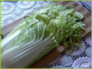 Салат из пекинской капусты - фото шаг 2