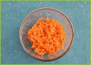 Салат с корейской морковью и апельсином - фото шаг 3