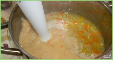 Суп-пюре из фасоли - фото шаг 7