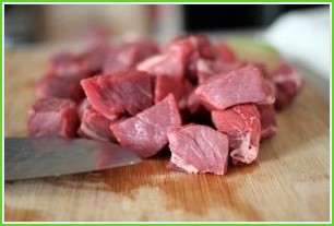 Мясо, тушеное в микроволновке - фото шаг 1