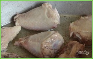 Овощное рагу с курицей и кабачками - фото шаг 1
