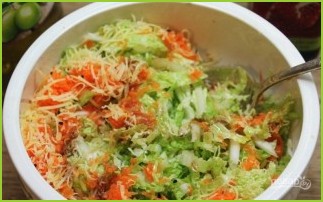 Овощной салат с тмином - фото шаг 4