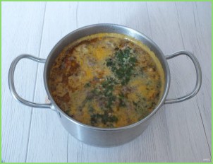 Суп харчо с фрикадельками - фото шаг 12