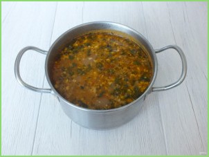 Суп харчо с фрикадельками - фото шаг 13