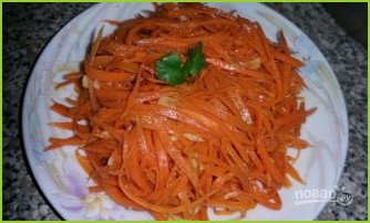 Рецепт корейского салата из моркови - фото шаг 5