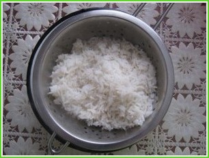 Котлеты с рисом в духовке - фото шаг 1