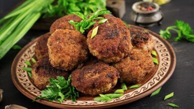 Мясные котлеты без яиц