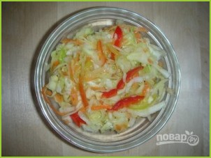 Салат с капустой на зиму - фото шаг 8