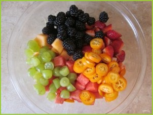 Вкусный фруктовый салат - фото шаг 7