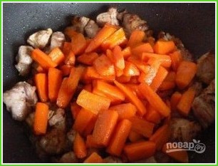 Рецепт жаркого из свинины с картошкой - фото шаг 3