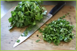 Салат с кольраби и зеленью - фото шаг 3