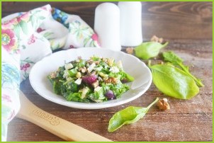 Салат с луком и голубым сыром - фото шаг 6