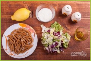 Салат с макаронами и йогуртом - фото шаг 1