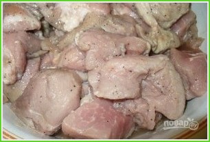 Шашлык на кефире (свинина) - фото шаг 1
