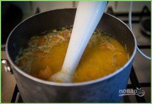 Суп-пюре с морковью и рисом - фото шаг 10