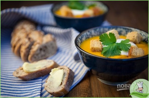 Суп-пюре с морковью и рисом - фото шаг 1