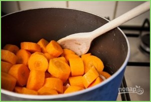 Суп-пюре с морковью и рисом - фото шаг 6