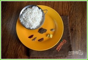 Масала бхат (пряный рис) - фото шаг 1
