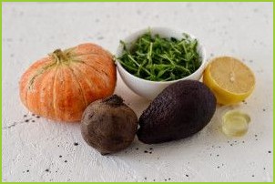 Салат из свеклы, тыквы и авокадо - фото шаг 1
