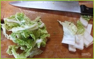 Салат с соевым соусом - фото шаг 1