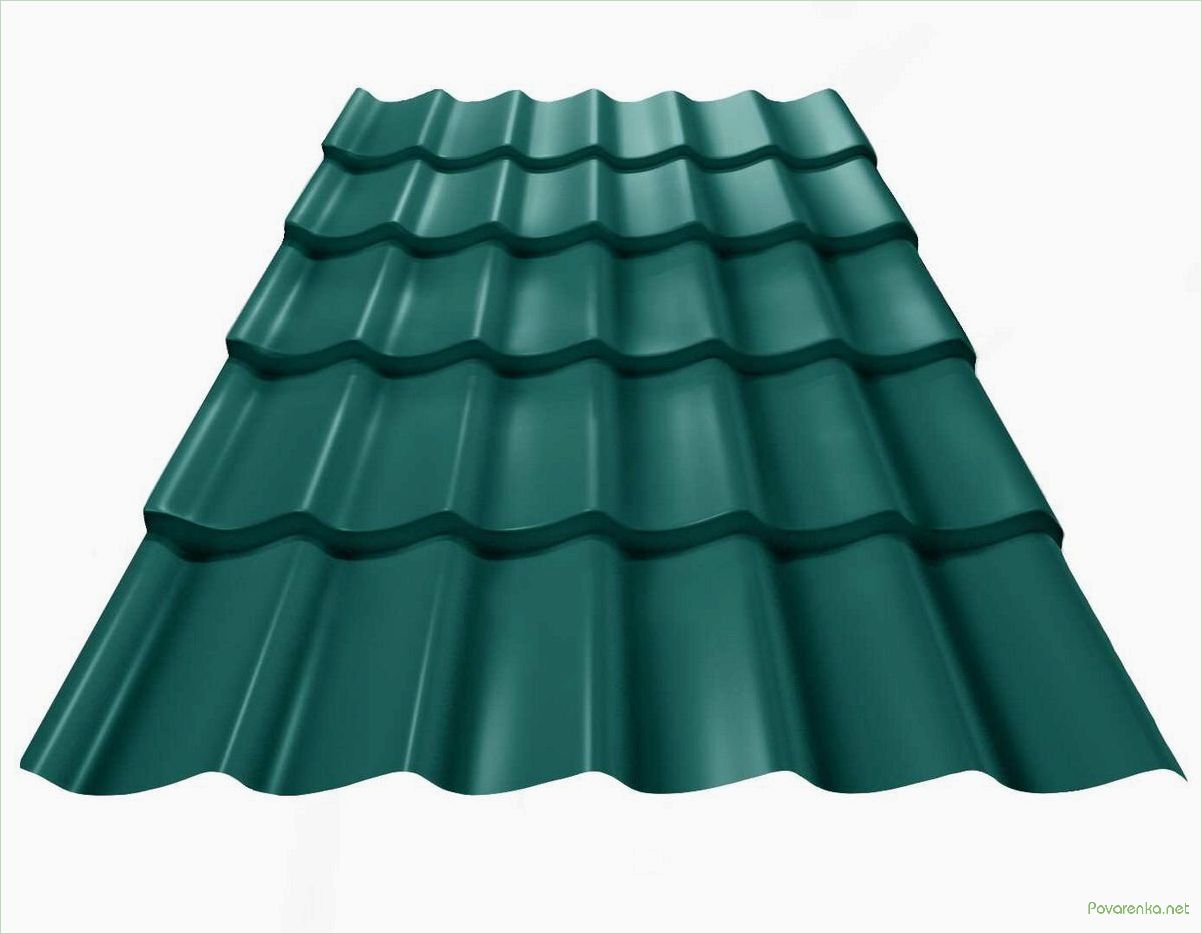Металлочерепица: надежный и эстетичный выбор для крыши вашего дома