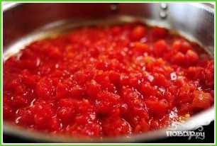 Паста с соусом из сыра и томатов - фото шаг 5