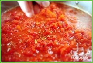 Паста с соусом из сыра и томатов - фото шаг 7