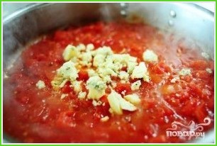 Паста с соусом из сыра и томатов - фото шаг 8
