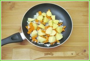 Рагу с кабачками, картофелем и капустой - фото шаг 4