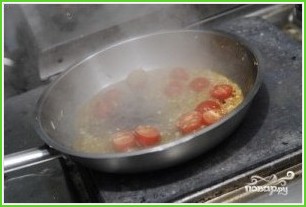 Спагетти с помидорами черри - фото шаг 5