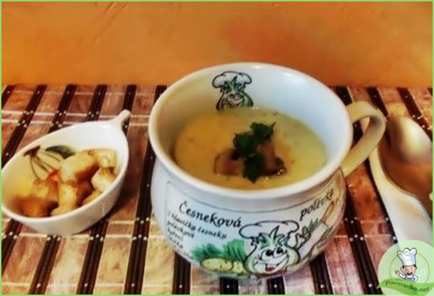 Суп из кабачков с грибами - фото шаг 1