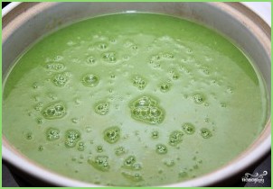 Суп-пюре из зеленого гороха - фото шаг 6