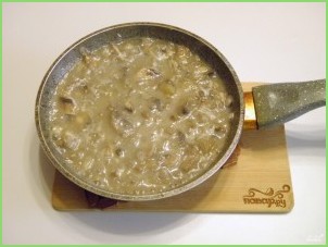 Крем-суп из шампиньонов со сливками - фото шаг 5