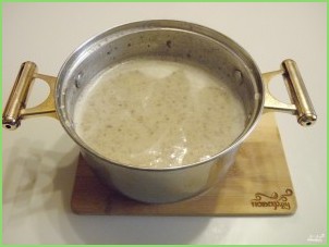 Крем-суп из шампиньонов со сливками - фото шаг 8