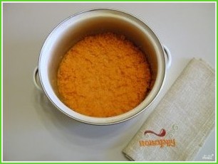 Морковные котлеты с сыром - фото шаг 3